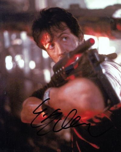 Autogramme: Sylvester Stallone - orig. sign. Großfoto – Gebraucht aus Egg b. Zürich von Dbunny
