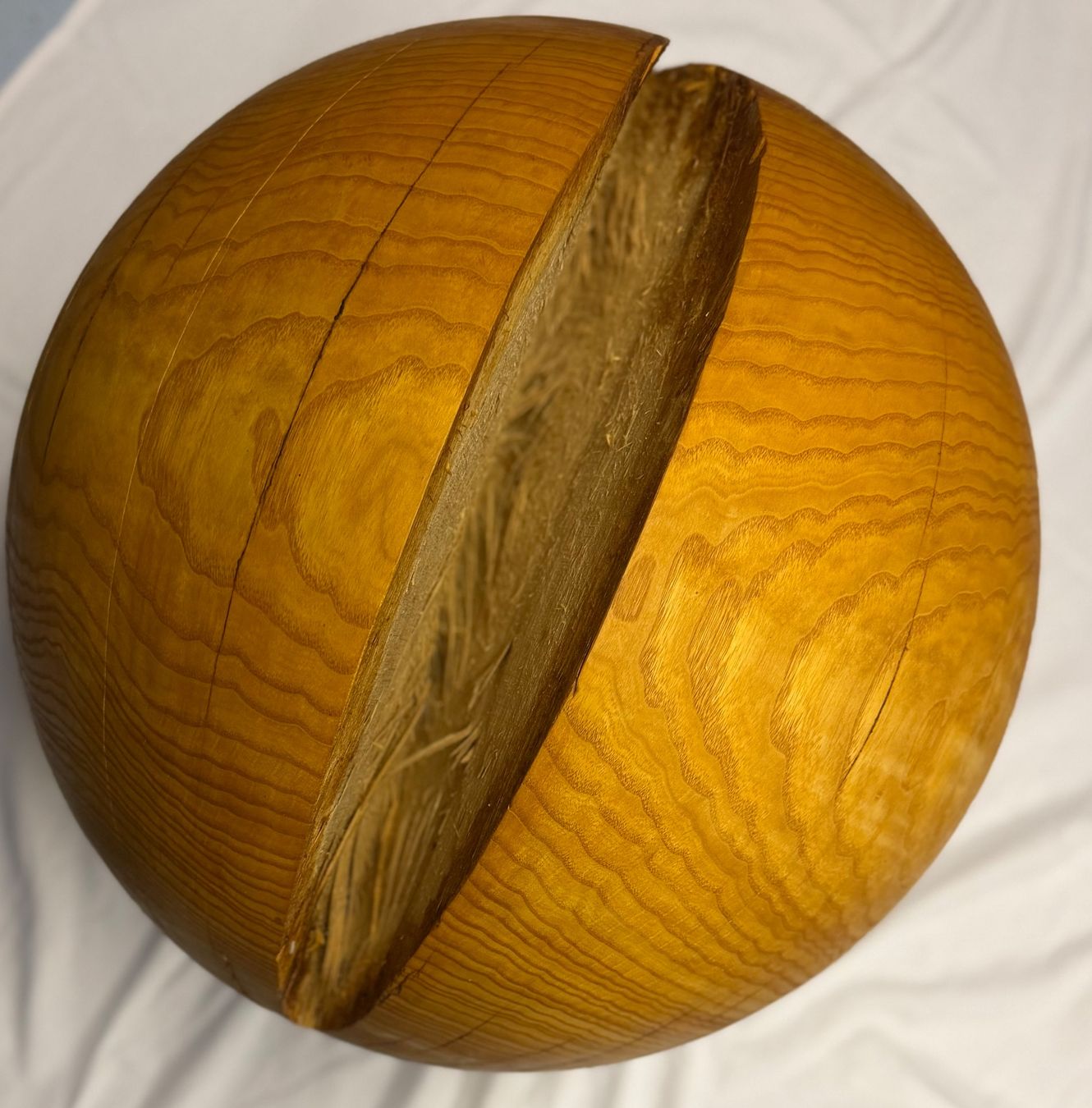 Articoli in legno: Holzkugel Esche; 52 cm; geölt – Nuovo (secondo la descrizione) da Wildberg venduto da Melramos04 7