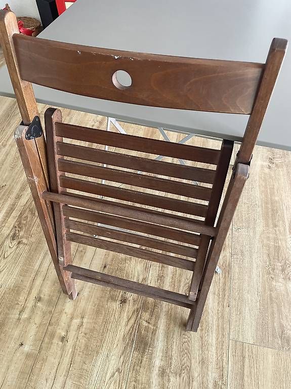 Sedie: 2 chaises en bois, pliables – Usato da Villeneuve VD venduto da Reveuse65 1