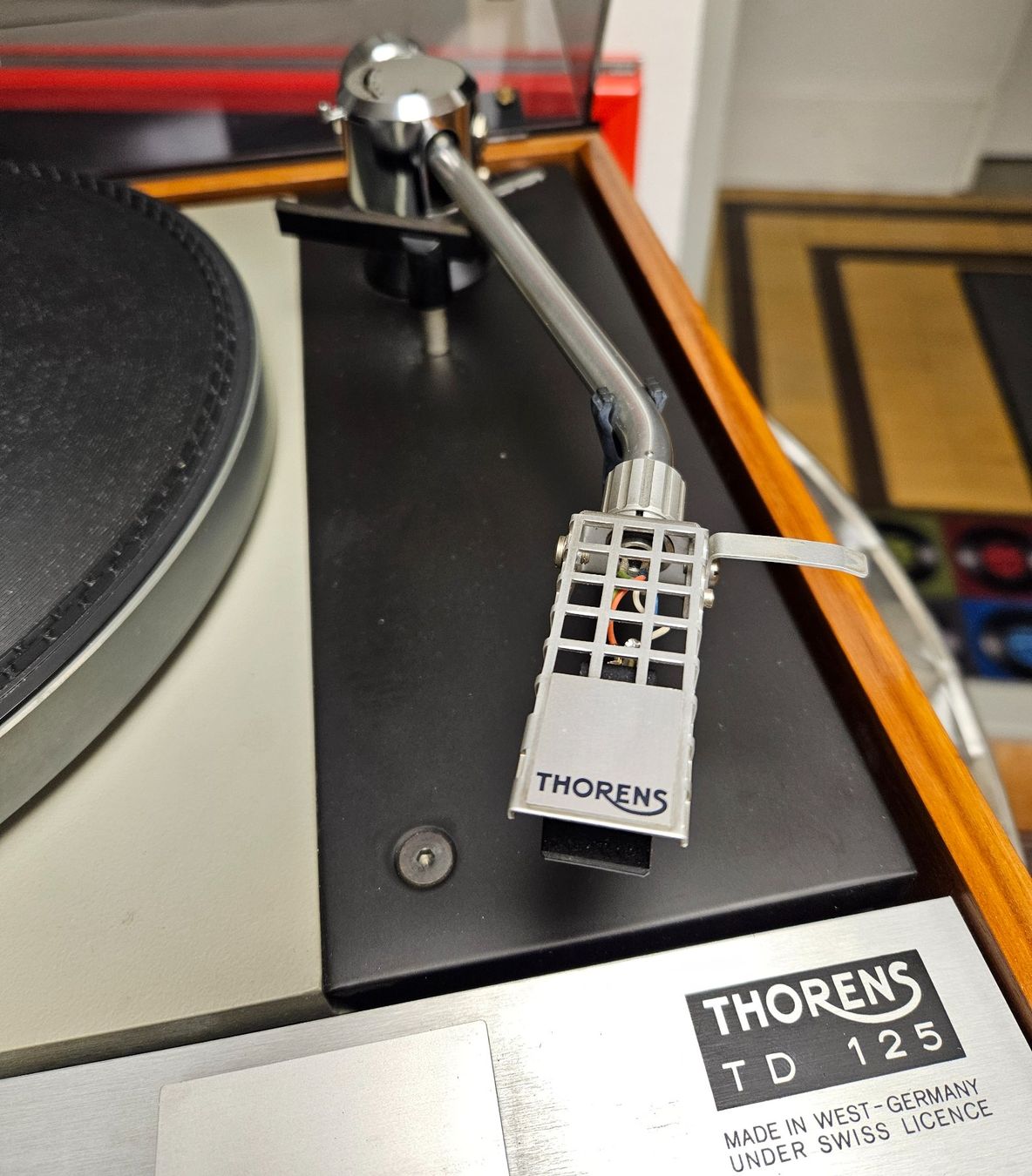 Thorens Giradischi: Thorens TD 125 Plattenspieler – Usato da Herzogenbuchsee venduto da phonowelt 5
