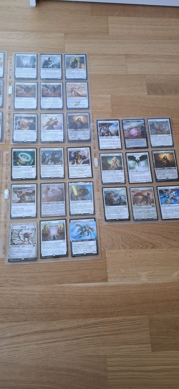 Magic The Gathering Carte collezionabili: Magic: The Gathering Karten Sammlung Weiss Rares  – Usato da Zürich venduto da rodney02 2