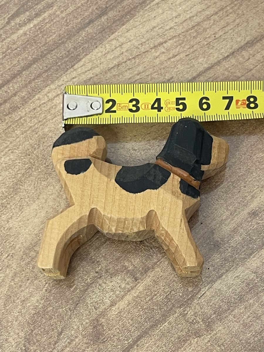 Figuren: Holzfigur Hund handgeschnitzt Grösse ca. 6cm – Gebraucht aus Schlieren von Norauro 3