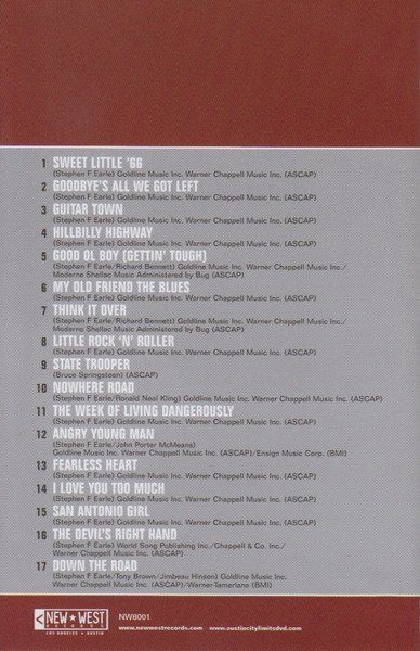 Tutti i DVDs: Steve Earle – Live From Austin TX – Usato da Brittnau venduto da Zibu 3