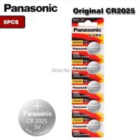 Batterie Panasonic CR2025 /5 Stück (neu)