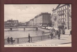 GENEVE - Quai des Bergues - Hôtel - 1906