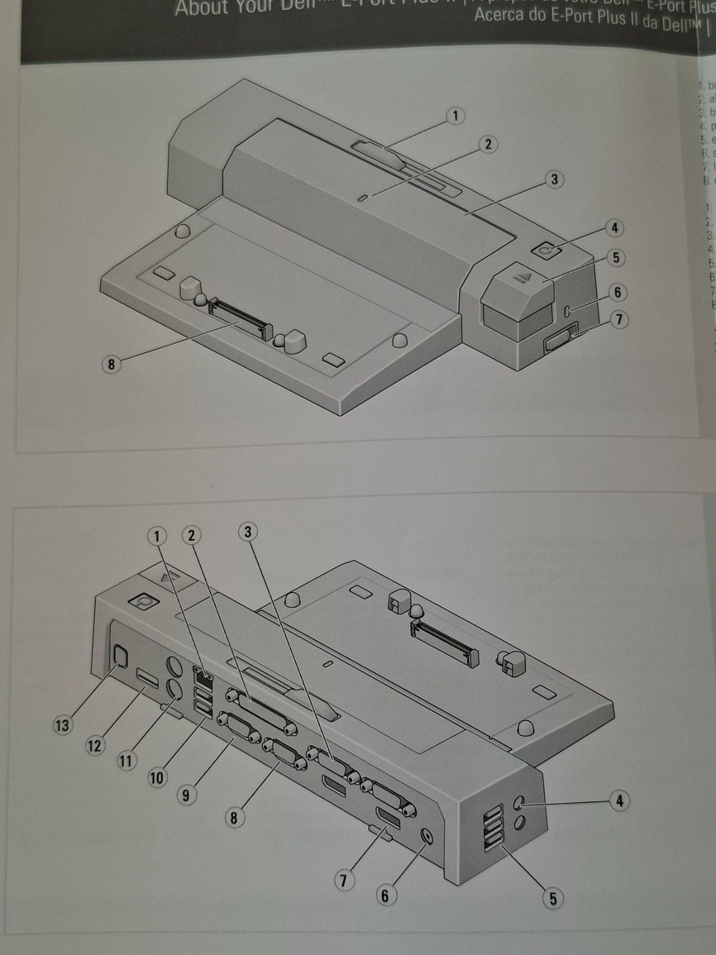 Dell Docking station: Dell E-Port Plus II ink. 240Watt Netzteil – Neuf avec emballage d'origine à Seengen par Ombre03 5