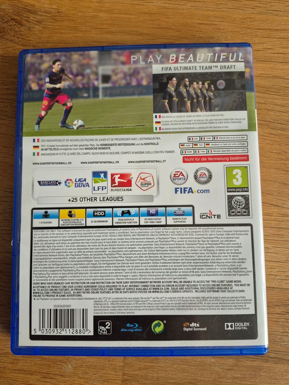 Sony Giochi: Fifa16 – Usato da edlibach venduto da Snoopy09 1
