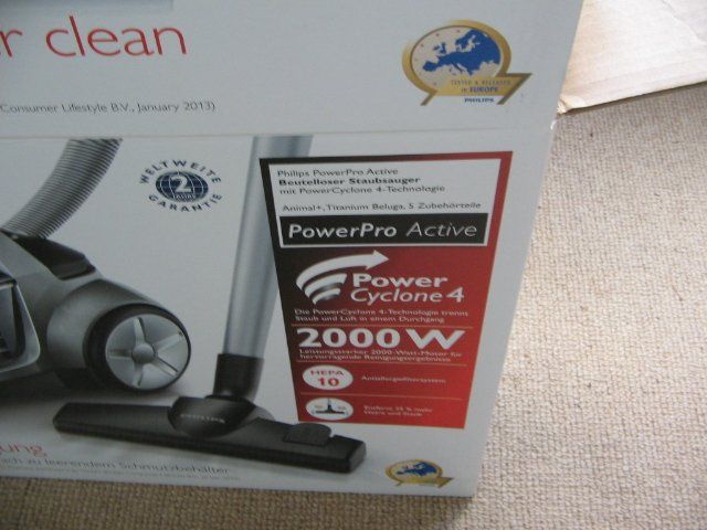 philips staubsauger beutellos powerpro cyclone 4