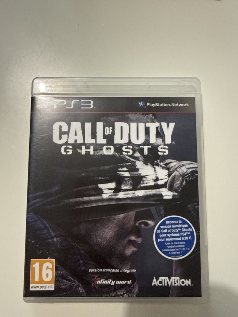 Giochi: Jeu PS3 Call of Duty Ghosts – Usato da Belmont-Lausanne venduto da Michelle_Srdr_