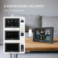Wetterstation Funk mit Außensensor