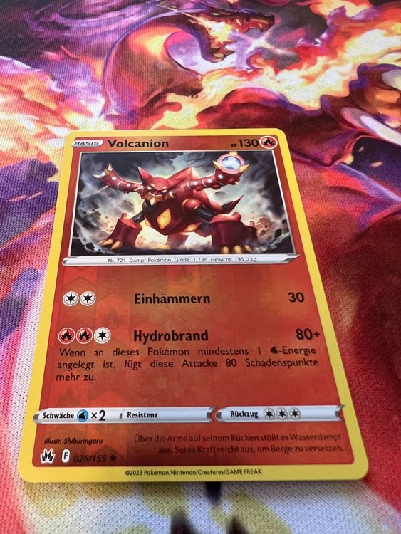 Volcanion (CRZ 026) / Reverse Holo DE / Zenit der Könige Kaufen auf