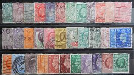 Grossbritannien Lot mit alten Werten VIII