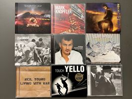 Lot 9 CD Yello Gilmour Knopfler Waits ZüriWest Fankhauser