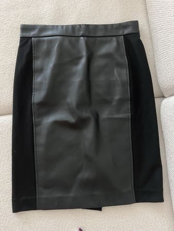 Leather skirt