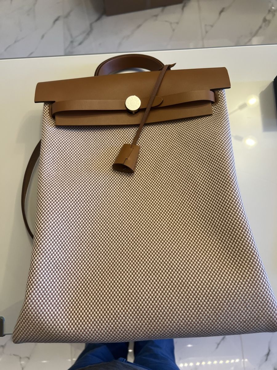 Zaini: Hermès herbag sac à dos – Nuovo (secondo la descrizione) da Bettens venduto da aurelie.chris