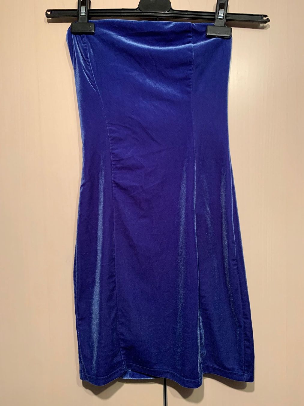 Tally Weijl Vestiti: Tally Weijl Samtkleid in Blau, Grösse S – Usato da Rosshäusern venduto da MiJoDoOl