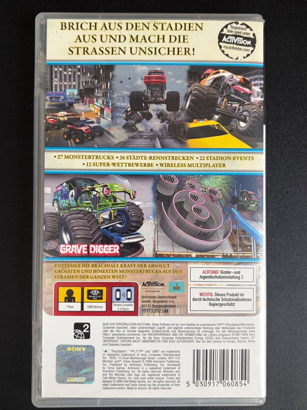Sony Giochi: Monster Jam: Urban Assault - PSP Spiel – Usato da Seuzach venduto da Dane.l.1 2