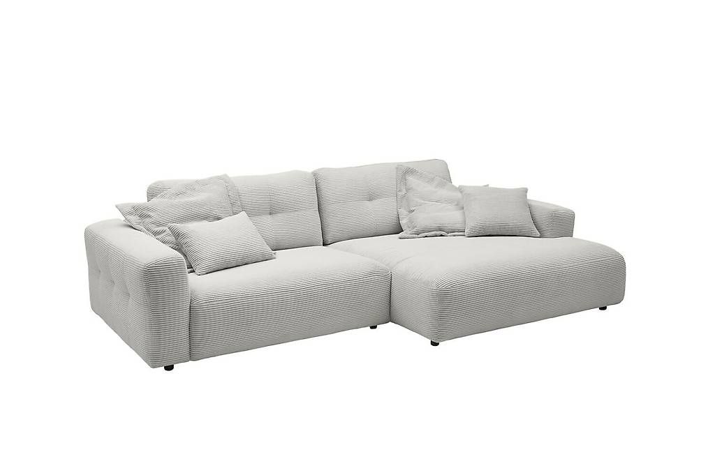 Divani: Ecksofa Nelly mit Longchair in Cord – Nuovo e nell'imballaggio originale da Bischofszell venduto da deluxe-moebel 2