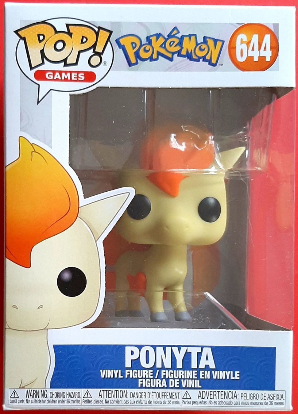 Funko Statuette: Funko Pop Pokémon Ponyta – Nuovo e nell'imballaggio originale da Montet (Glâne) venduto da KOADA