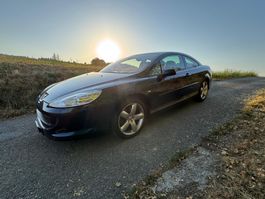 Peugeot 407 Coupé 3.0 V6 Limousine blau-met. guter Zustand