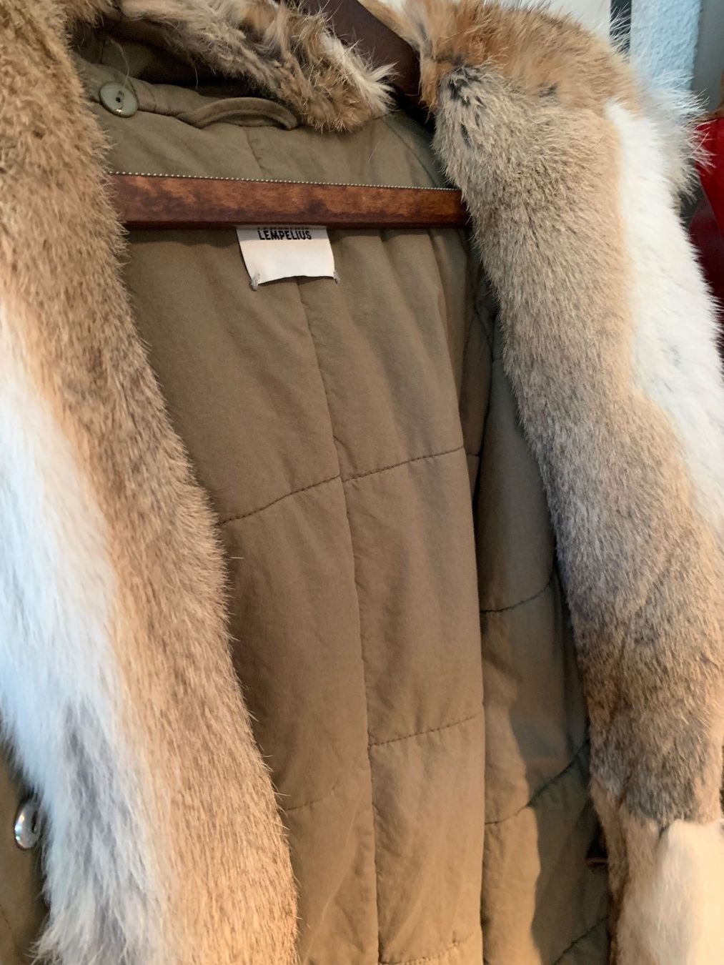 Cappotti: HIGHCLASS Parka mit echtem Fell, LEMPELIUS Berlin, Original – Usato da Rüschlikon venduto da Brixen07 3