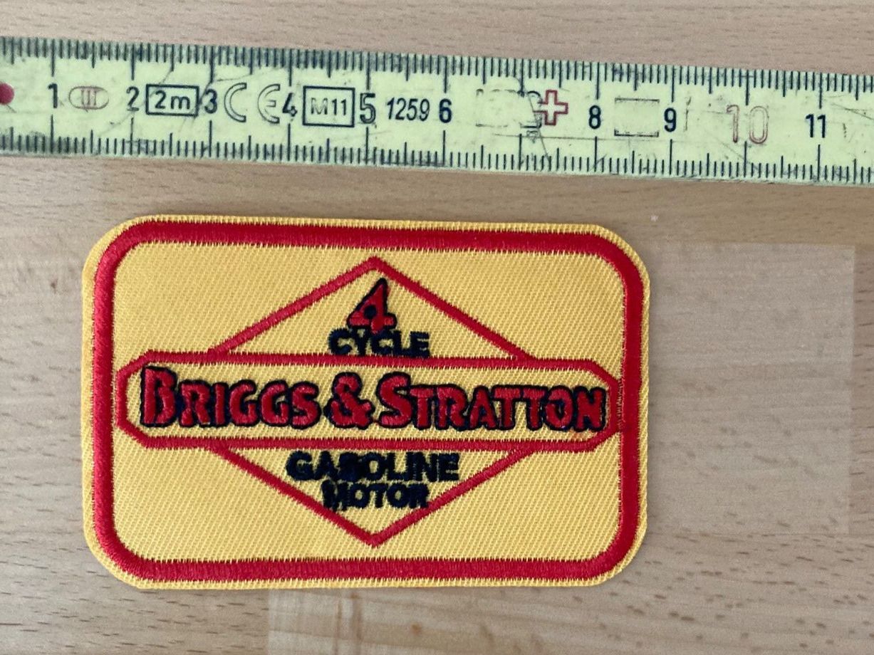 Patches: Briggs & Stratton Patch Sticker Aufnäher 1018 – Neu (gemäss Beschreibung) aus Horn von abutre72