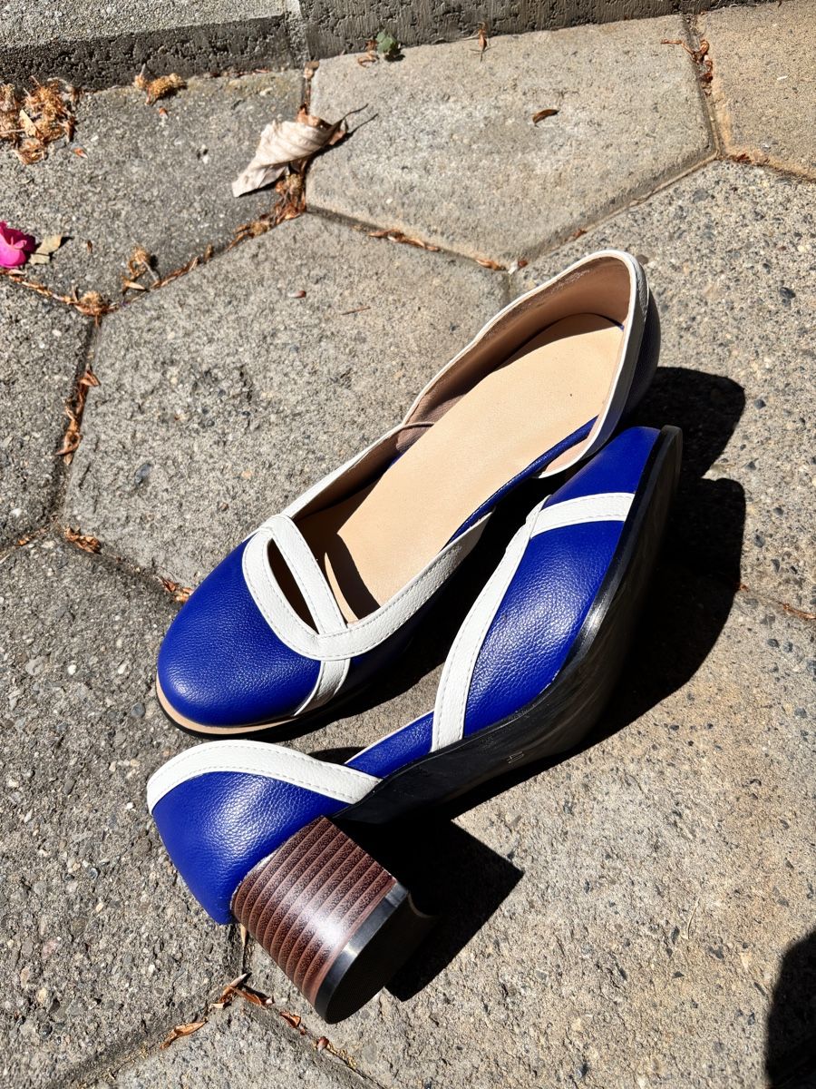Chaussures femmes: Damenschuhe blau NEU – D'occasion à Luzern par missnino 2