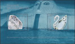 2004: SWAROVSKI Kristallwelten Block postfrisch **.