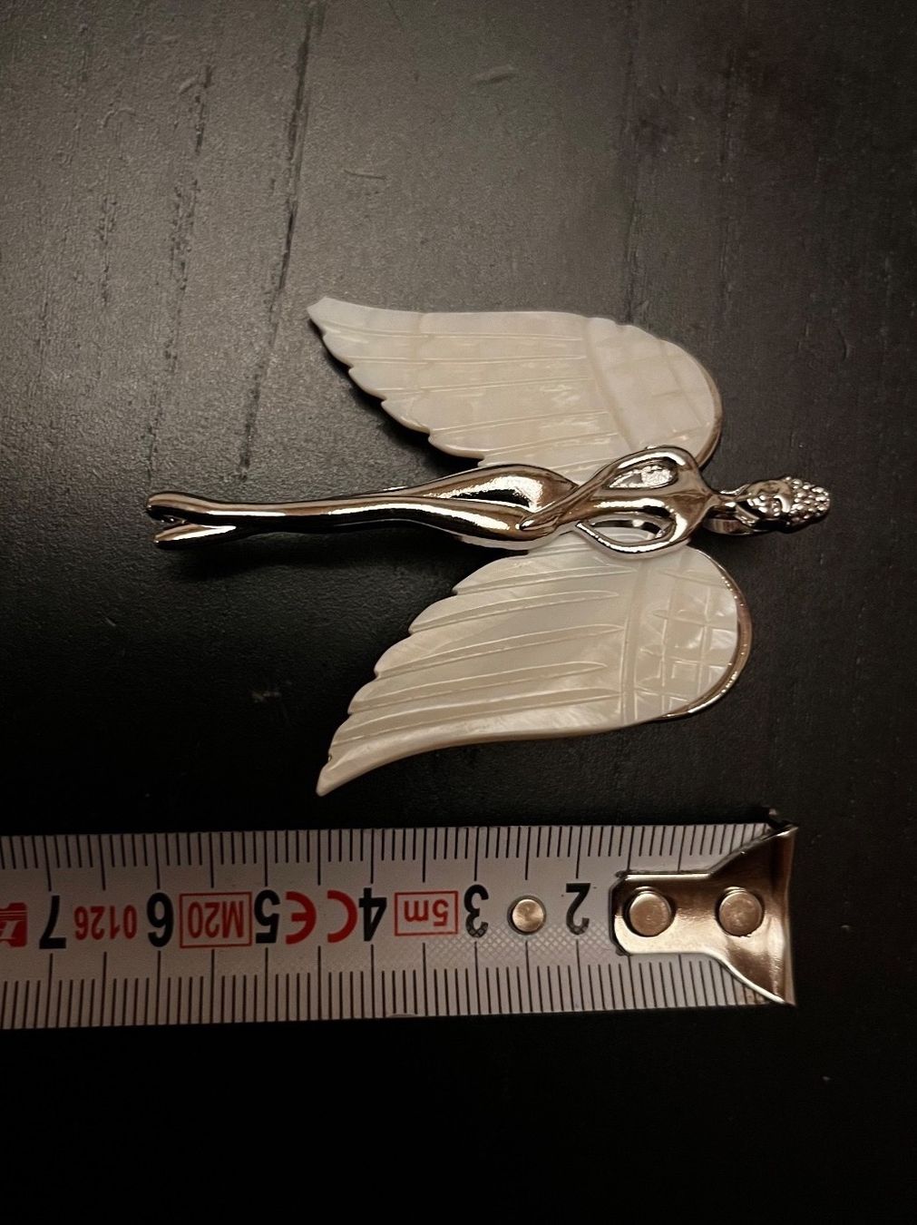 Broschen & Nadeln: Amulett/ Brosche Schutzengel mit Perlmutt – Neu (gemäss Beschreibung) aus Gams von Mariawicca 7