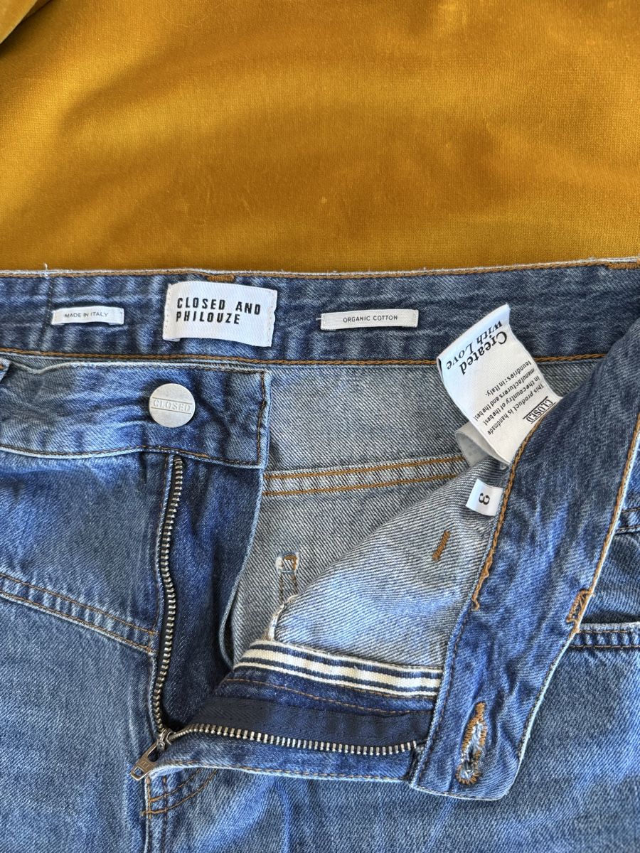 Jeans: Closed Wide Leg Jeans Distressed Size 3 – Usato da Richterswil venduto da Ancyk 3