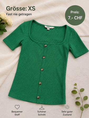 Damen Shirt Grün Grösse XS 
