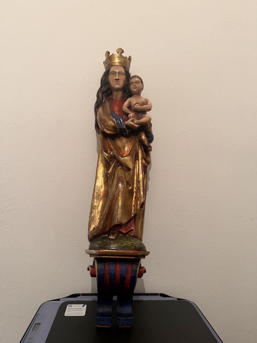 Sculptures & Statues: Heilige figur Maria mit kind 68cm – D'occasion à Neuchâtel par gar_7pbl