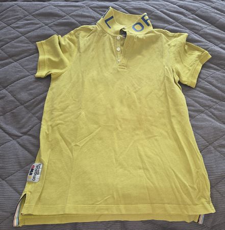 Gelbes Original Marines Poloshirt gr. 13/14 (158)