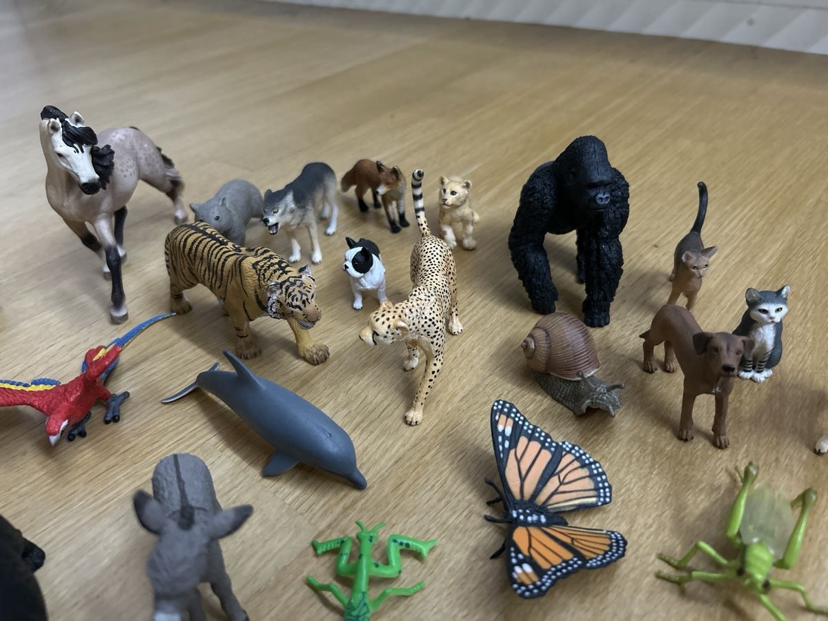 Schleich Figuren: 43-teilige Schleich-Tier Sammlung – Gebraucht aus St. Gallen von salsera85 3