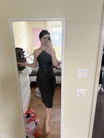 Zara Kleid, olivgrün , Grösse S - Perfekt für den Sommer!