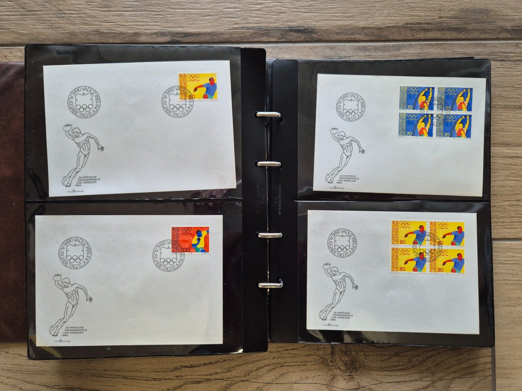 Alle Briefmarken: Sammlung FDC Lichtenstein   (195) – Gebraucht aus Romanshorn von Spinner7 4