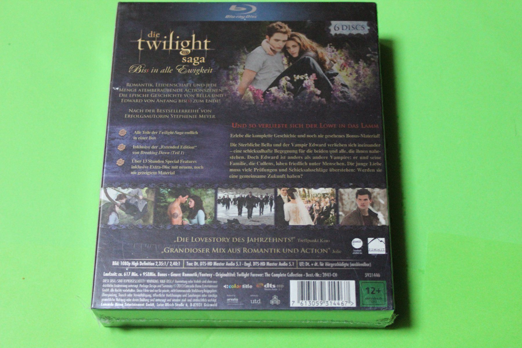 Tous les DVDs: DIE TWILIGHT SAGA 6BLU-RAYS originalverpackt RAR! – Neuf avec emballage d'origine à Tübach par JamesStone 2
