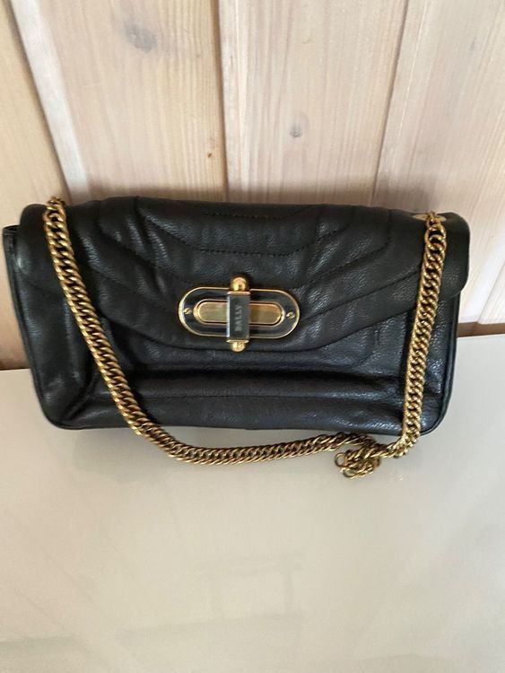 Bally Taschen für Damen: Schicke schwarze Ledertasche mit goldener Kette – Neu (gemäss Beschreibung) aus Rothrist von lil_tg5m 1