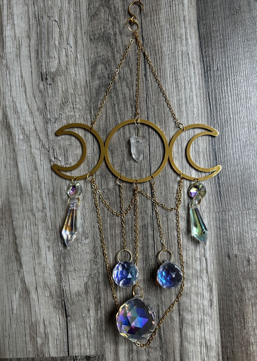 Tutte le decorazioni: Suncatcher Kristall Mond Deko Gold – Nuovo (secondo la descrizione) da Obfelden venduto da JackyRot 2