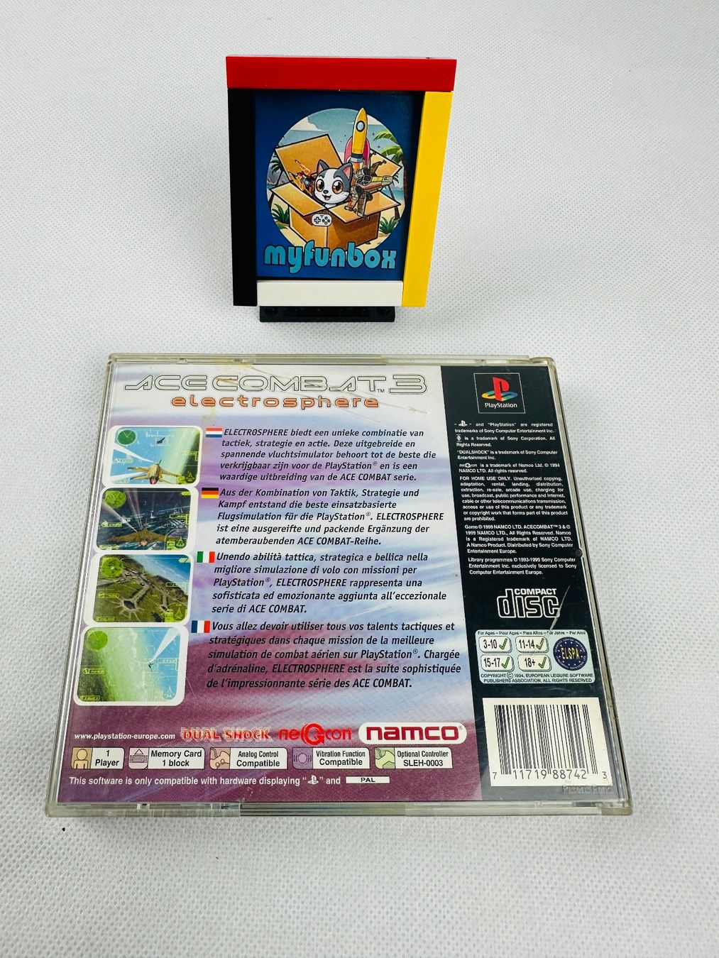 Giochi: Playstation 1 PS1 Ace Combat 3 Electrosphere CIB – Usato da Kappel SO venduto da MyFunBox 1
