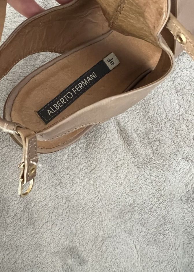 Scarpe da donna: Alberto Fermani Ledersandale Gr. 39 – Usato da Lax venduto da Napili 3