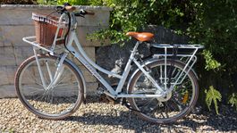 E-Bike City für Damen Vintage Look TOP Zustand mit Korb!!!