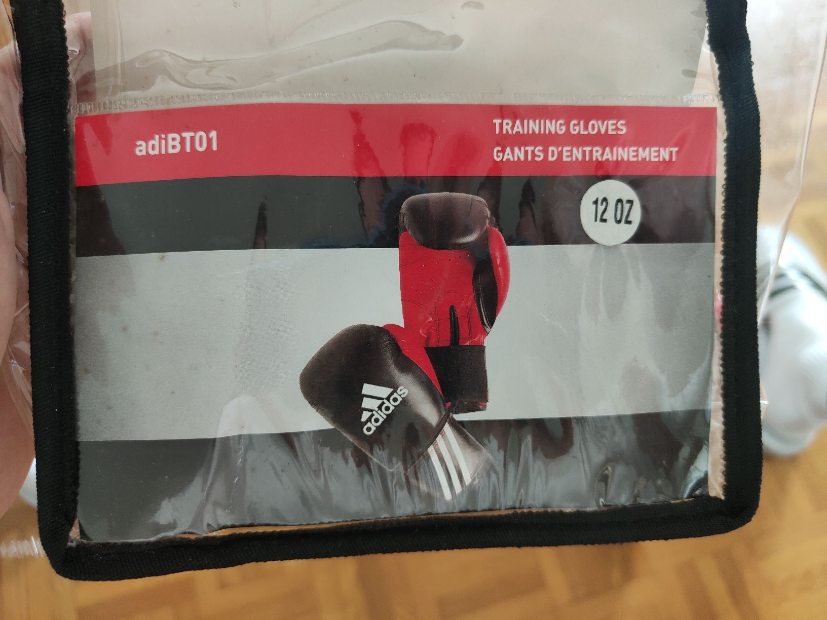 Adidas Guanti & manicotti: Adidas Boxhandschuhe 12oz rot/schwarz Training  – Usato da Jona venduto da Simon7 1