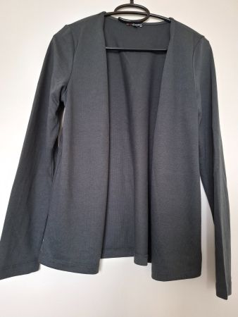 Street One Cardigan, Gr. S, grau/anthrazit