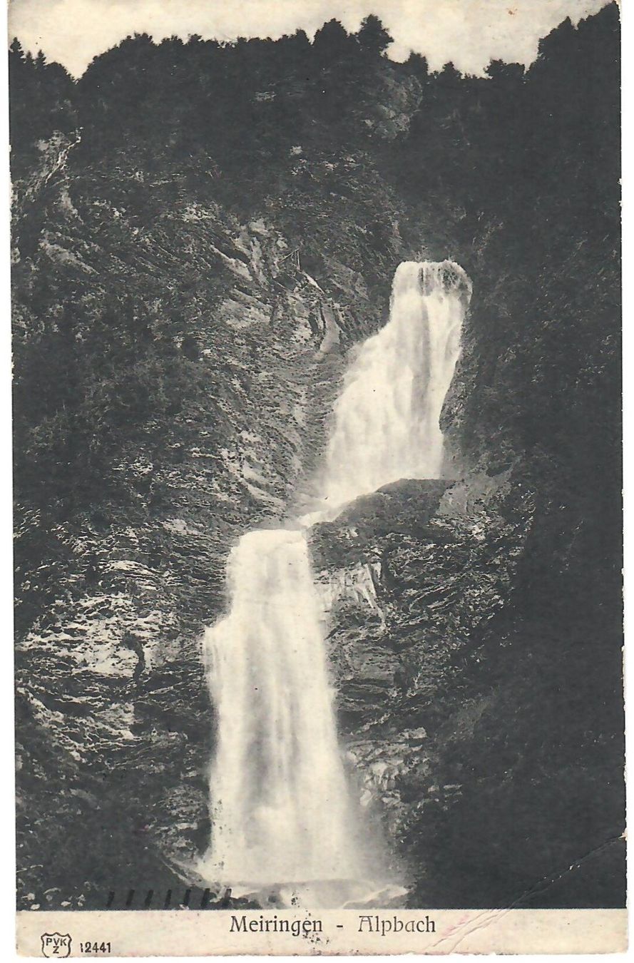Cartoline postali: Meiringen - Alpbach – Usato da Zweisimmen venduto da jakobsweg
