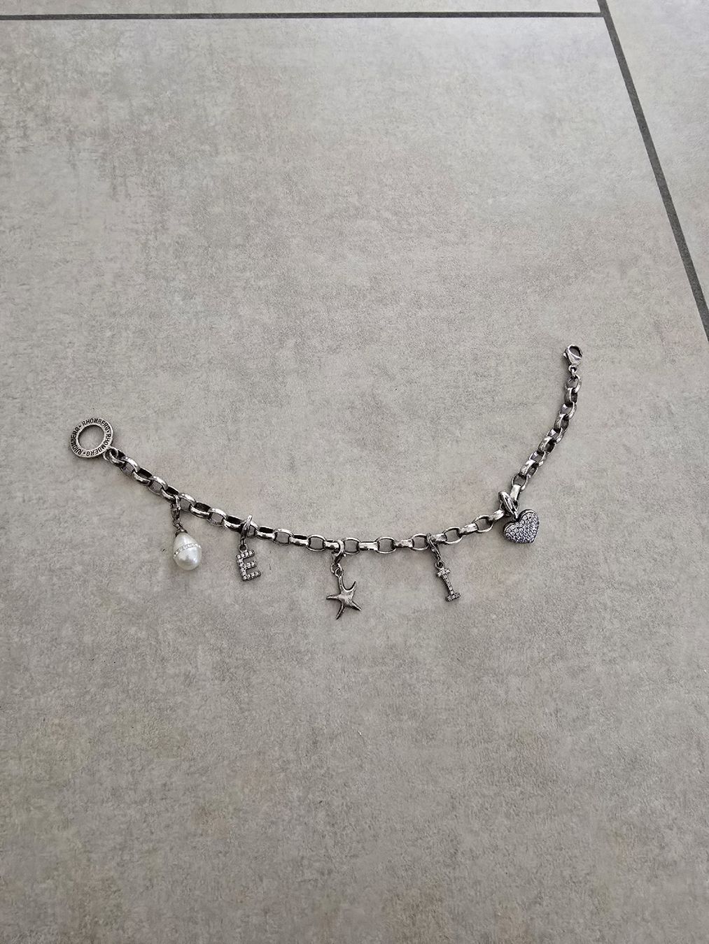 Bracciali & Braccialetti: Rhomberg Charm Armband S925 – Usato da Rickenbach b. Wil venduto da VeryLovelyThings
