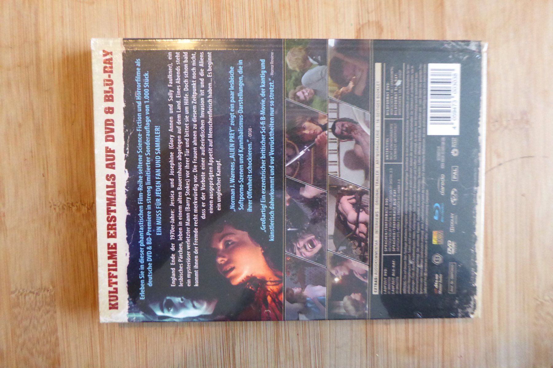 Alle DVDs: Mediabook Alien Prey – Neu und originalverpackt aus Allschwil von  2