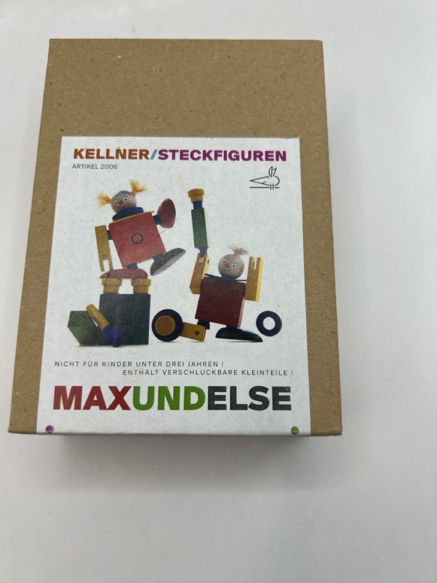 Jouets: Kellner Steckfiguren Max und Else Holzspielzeug – D'occasion à Zuchwil par Commander0 1