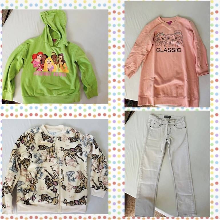 Lotti & Set di vestiti: Kleidung Set Mädchen Sweatshirt Bluse Hose Jeans Weste – Usato da Glattbrugg venduto da men_rxb5