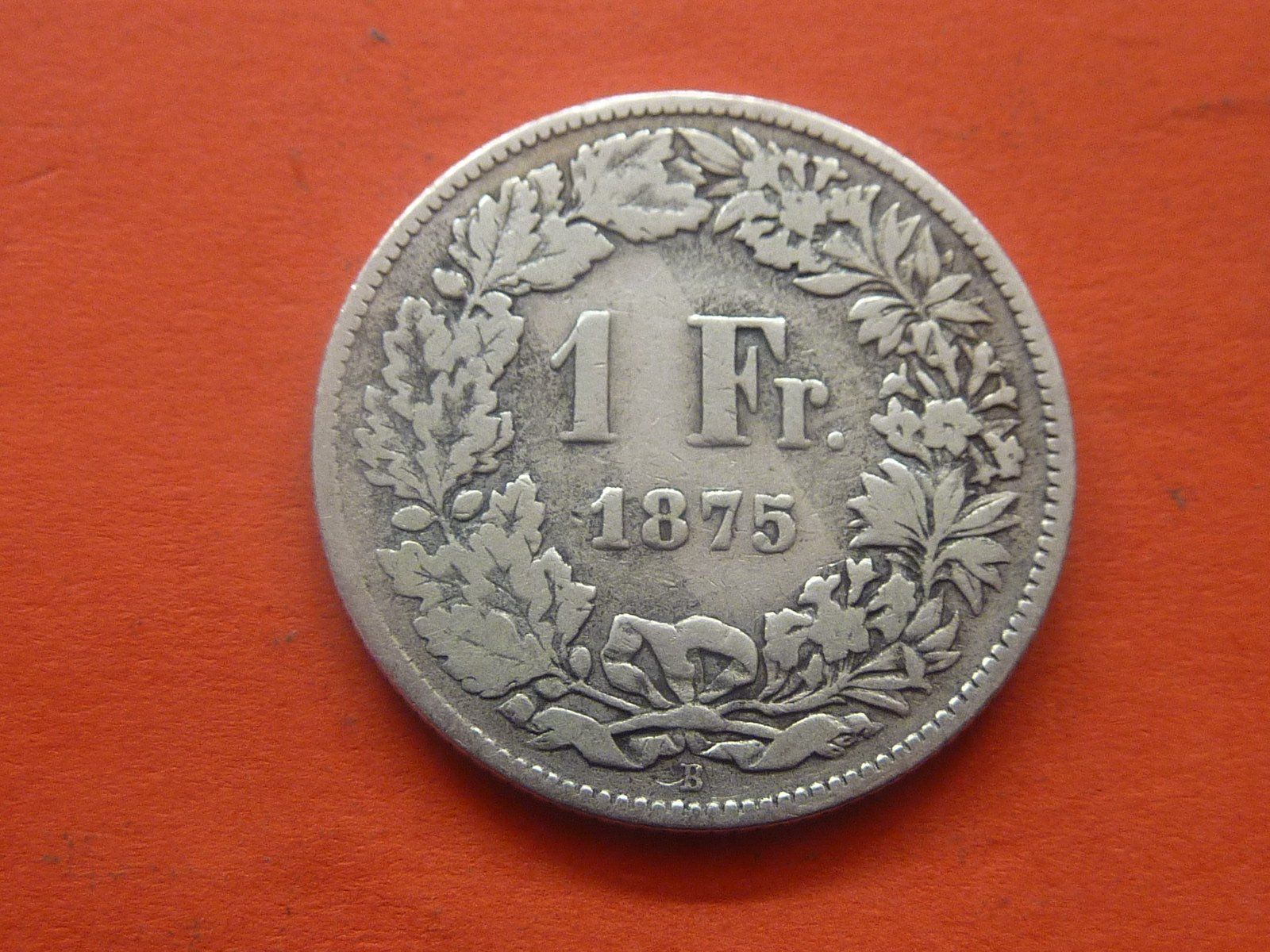 Tutti le monete: 1 Fr-  1875  -  Ungereinigt  - – Usato da Seon venduto da aee_7gpz